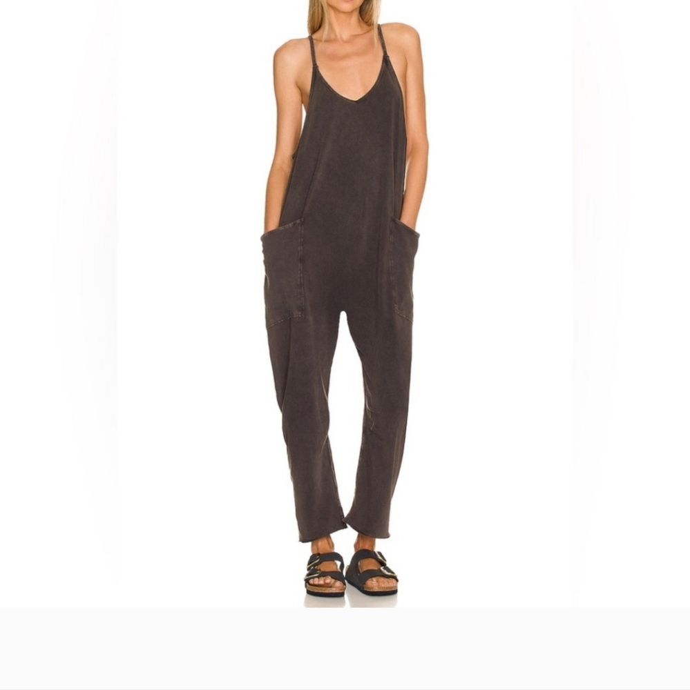 Free People Black Jumpsuit - Picture 2 of 10